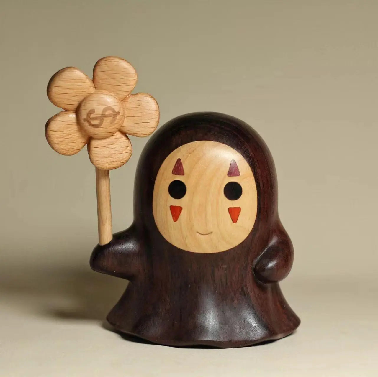 faceless men——Handmade wood carving ornaments