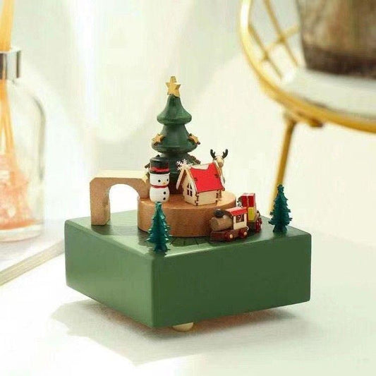 Christmas Roller Coaster Music Box