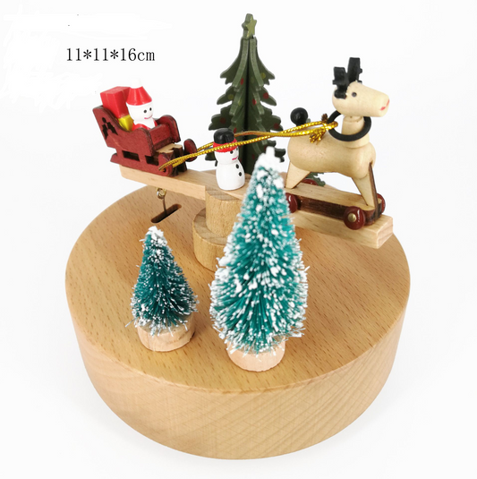 Christmas Sleigh Music Box
