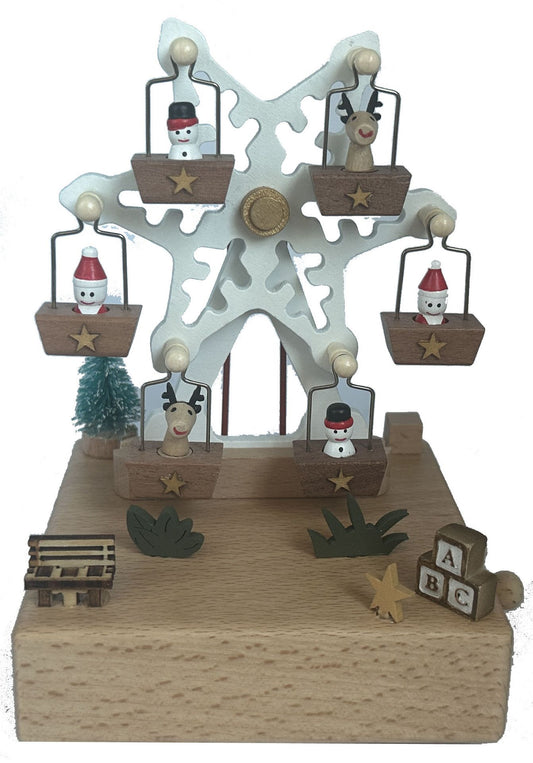 Christmas Ferris Wheel Music Box