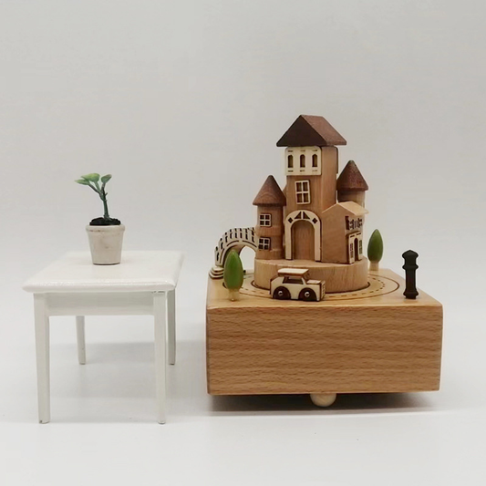 Beautiful Castle Music Box